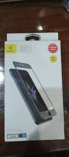 Baseus PET Soft 3D Tempered Glass Protection Cover iP7/iP8 4.7 inch 0