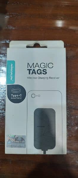 Baseus NiLLKin Magic Tags wireless charging Receiver for Type-C device 0