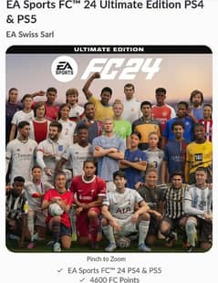 FIFA 24 Ultimate Edition Digital (Not Disc) Available for ps4/ps5
