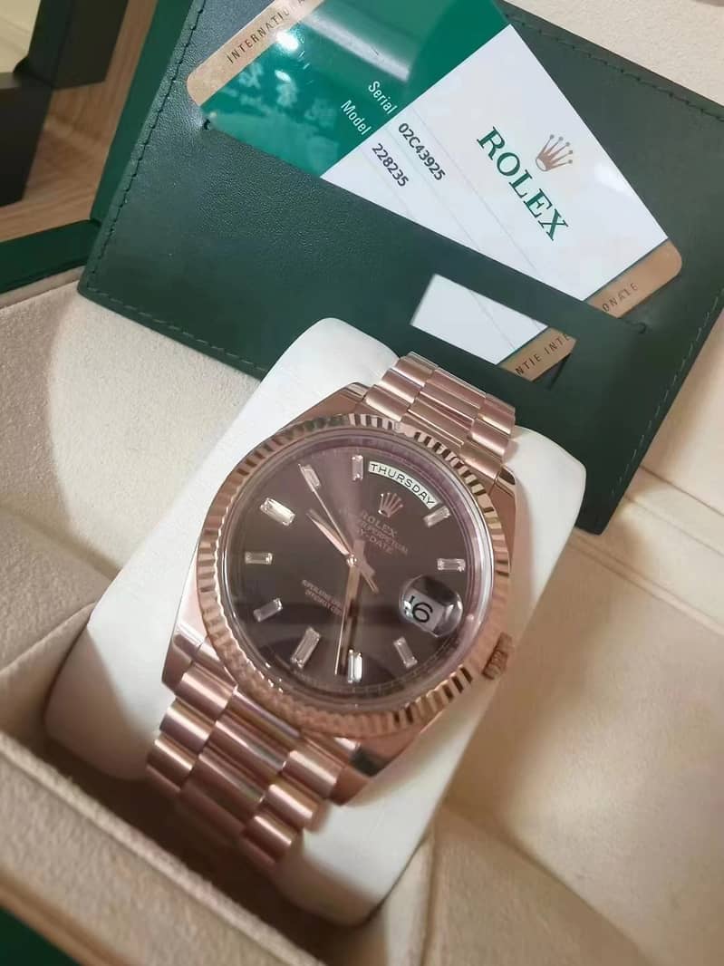 Most Trusted BUYER  Swiss Watches ALI ROLEX We Deal Rolex Omgea Carti 12