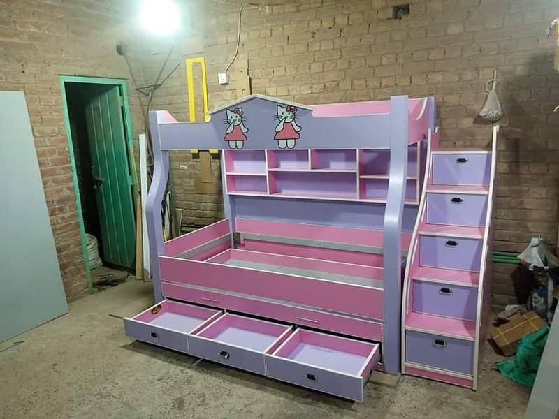 Bunk bed/kid wooden bunker bed/Newly styles bunker bed/kids furniture 13