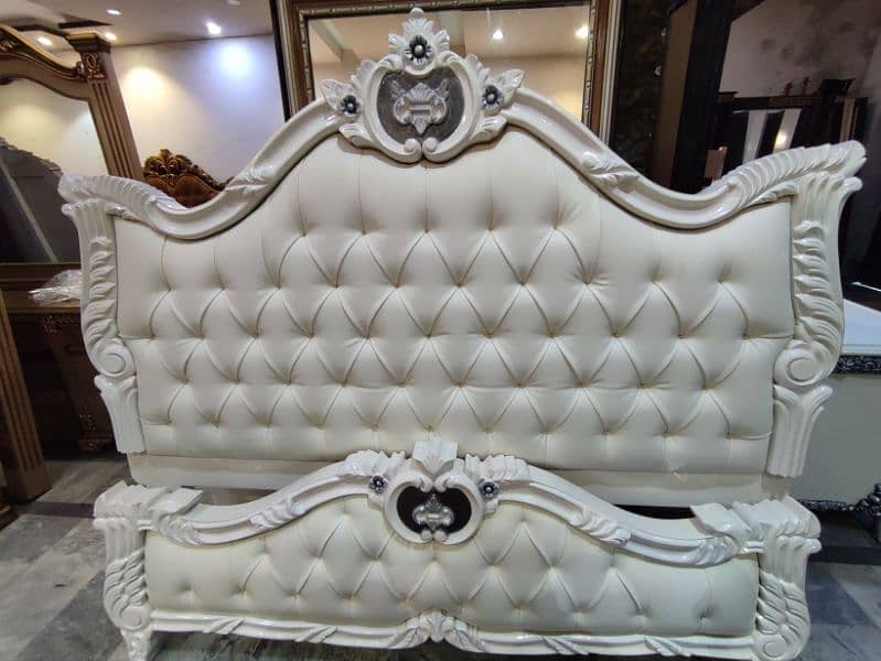Bed set, Double bed, King size bed, Poshish bed, Bedroom furniture. 17