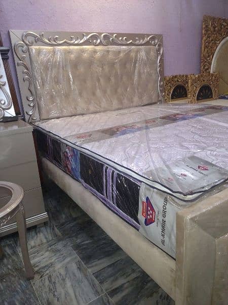 Bed set, Double bed, King size bed, Poshish bed, Bedroom furniture. 18