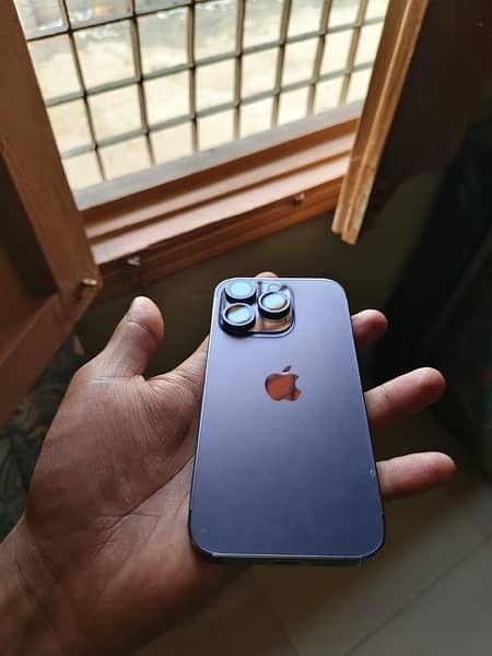 I phone 14 pro PTA Approved HK Varient 256 GB 2