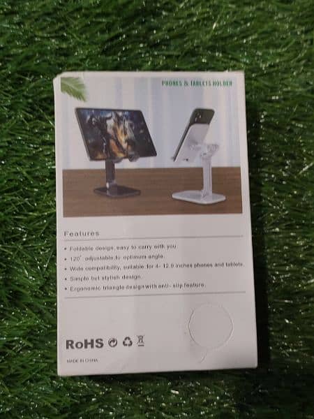 Desktop Phone Holder / Tablet Holder Flexible Foldable Portable 2