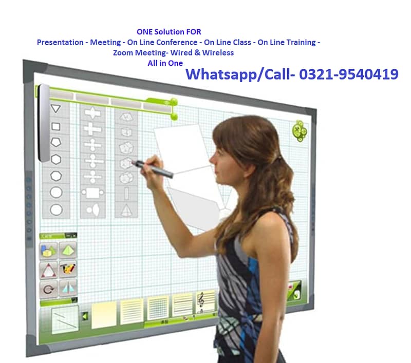 Interactive Touch Screen, Smart Board, Digital Board, Touch screen Led 9