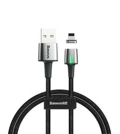 Baseus Zinc Magnetic USB to iphone Fast Charging Cable in Pouch 1M/2M