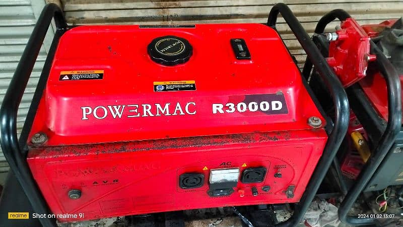 JASCO 3.5 kva copper generator mostly genuine 2