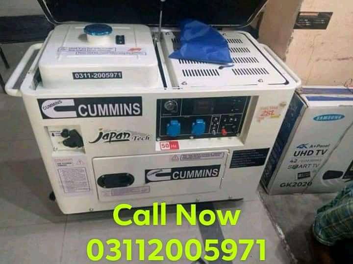 BRANDED GENERATOR AVAILABLE 10KVA SOUND PROUF CANOPY 5