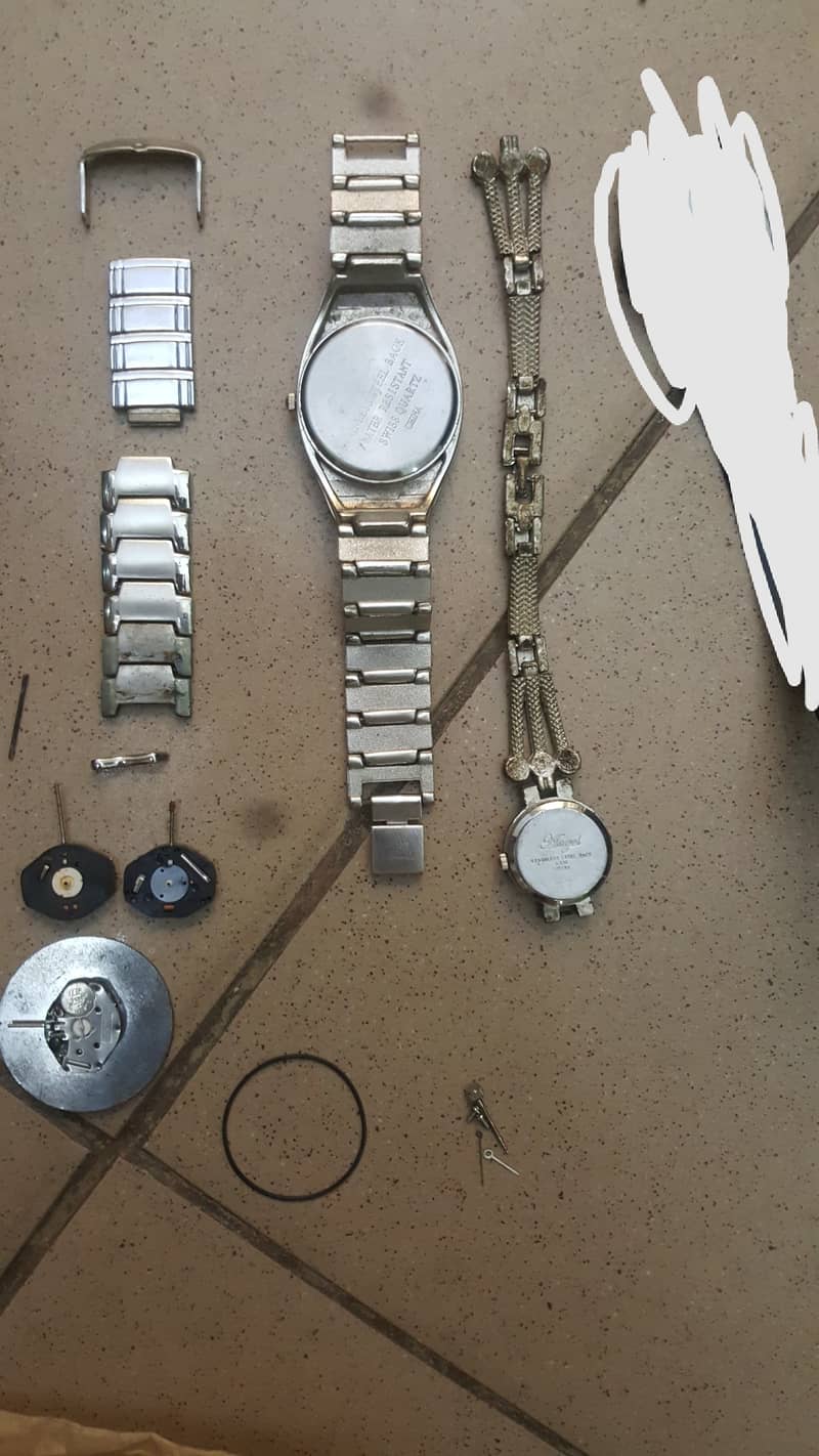 mix watches with spare parts all items want sale 2