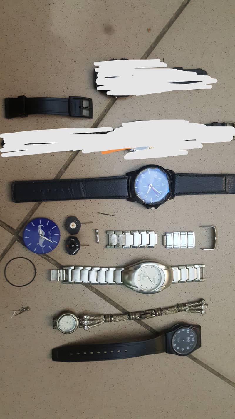 mix watches with spare parts all items want sale 6