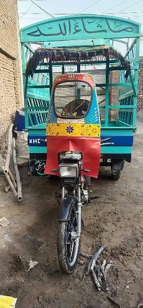 Suzuki 110 back gear loader rickshaw 1