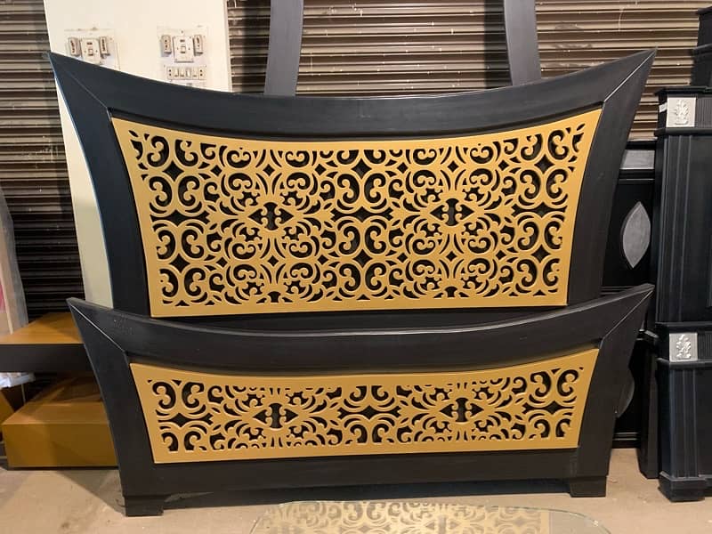 Bed set / Double bed / King size bed / Poshish bed / Bed / Bedroom set 14