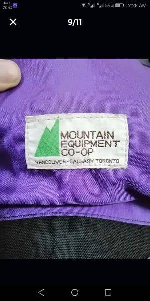 Mountain Equipment Large Hiking Back Pack, Imported 2