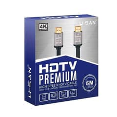 U-San HD 2.1V Premium High Speed 5m Cable