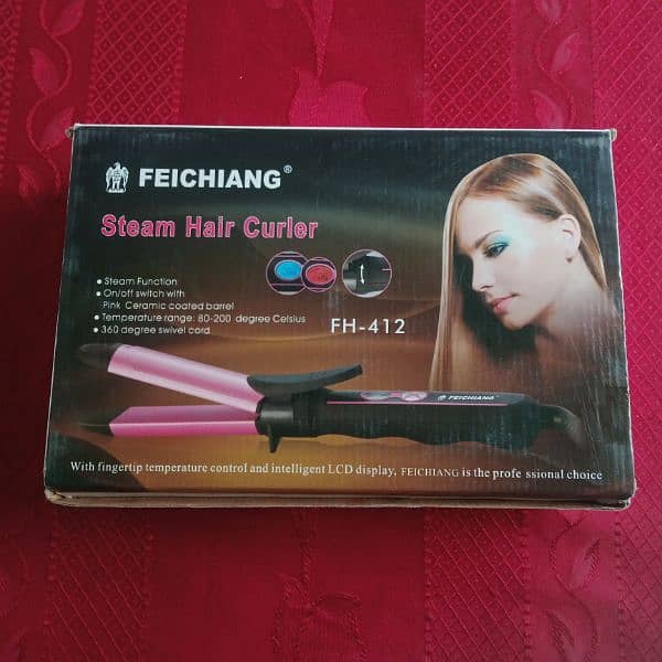 Feichiang 2 in 1 FEICHIANG Digital Hair Curler - FH - 412 0
