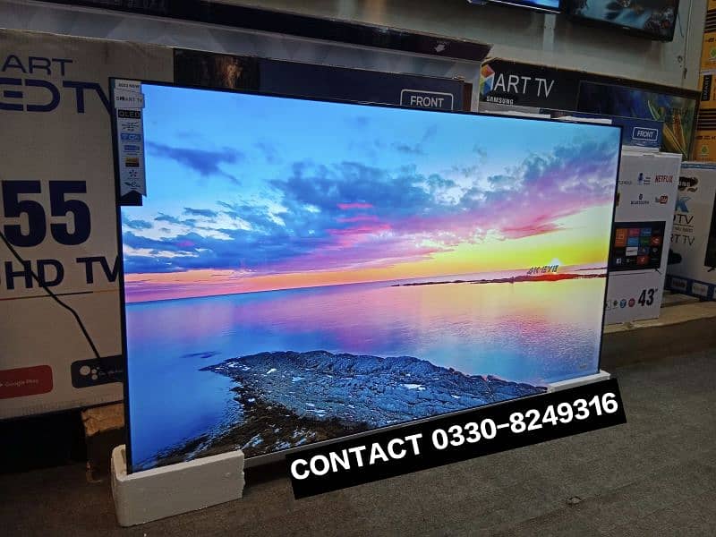 New 55 inch android smart led tv new model 2024 0