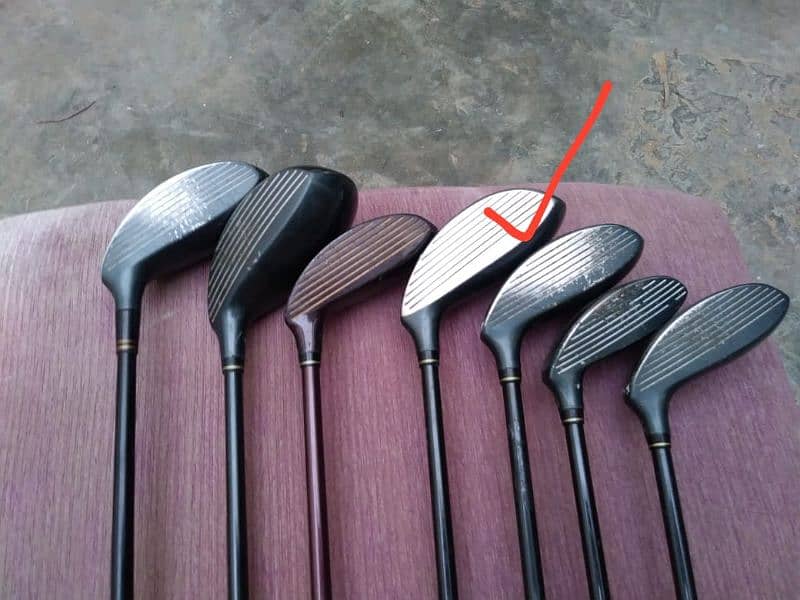 Golf wedges and rescue clubs 1