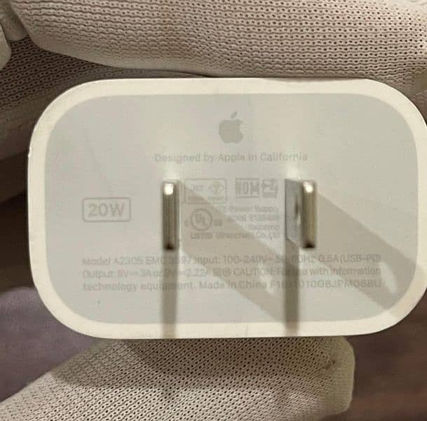Apple 20W 100% original charger 1