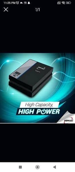 Homage inverter Ups 1000w 1 year warranty free cash on delivery