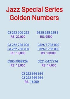 Golden numbers