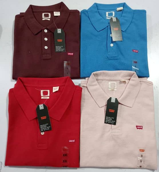 Polo Shirts/T-Shirt/Export Leftover/Original  Levi's  Men's 1