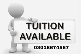 All Subjects Tuition Available