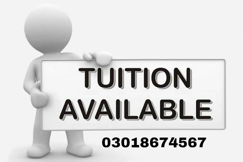 All Subjects Tuition Available 0