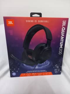 *Brand new* Imported JBL Quantum 200 - Wired Over-Ear Gaming Headset 0