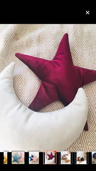 star shape Baby cushions 2