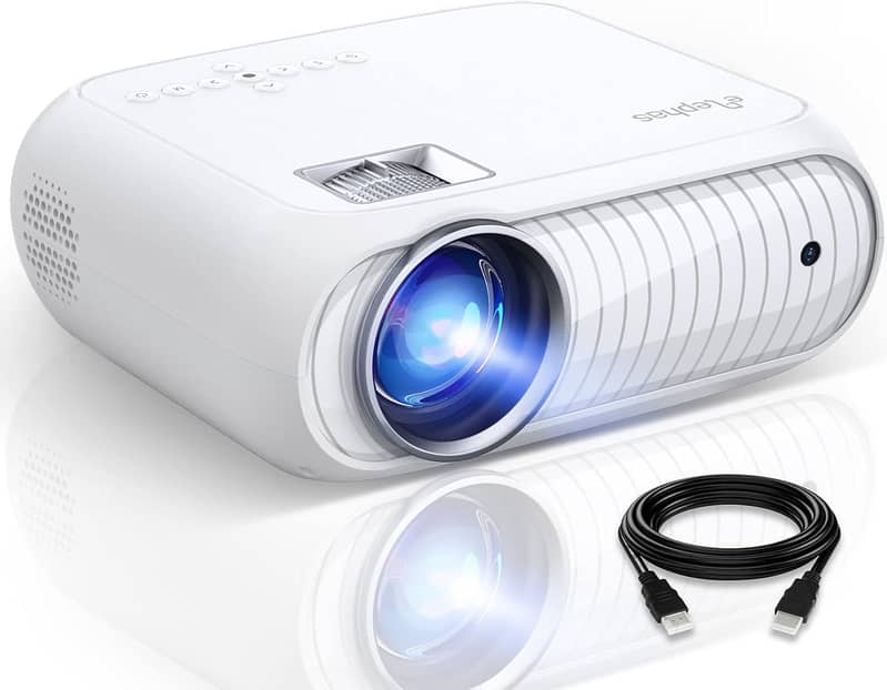 Home Theatre projector 1080P Full HD Supported, Upgraded 8500 Lux Vide 0