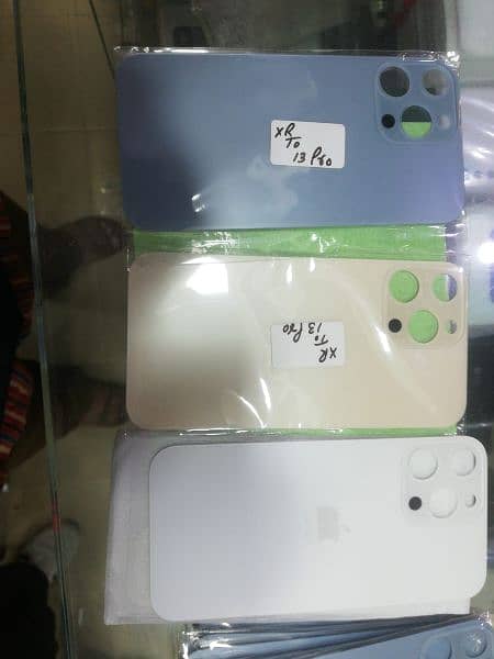 iPhone 7/7+/8G/8+/X/X's/X's/XS/11/12/13/14/15 Pro Max Back Glass 13