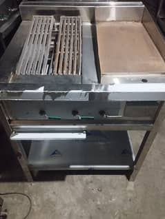 Hotplate and grill gas combined best for burger project