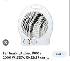 electric fan heater blower heater 0