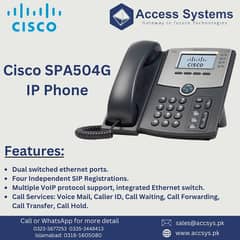 IP Phones Grandstream GXP2200 Cisco 7942 |7821 | SPA514 | 0335-3448413