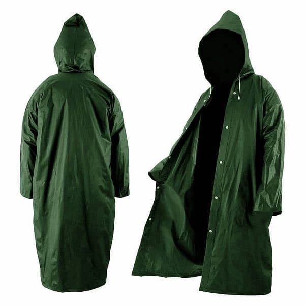 Rain suit/Rain coat/trousers+PVC rabber stafff barsattti 2 pc 0