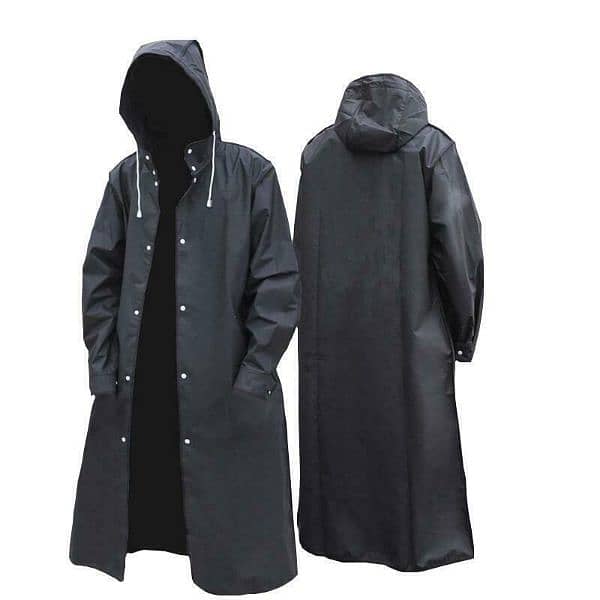 Rain suit/Rain coat/trousers+PVC rabber stafff barsattti 2 pc 1