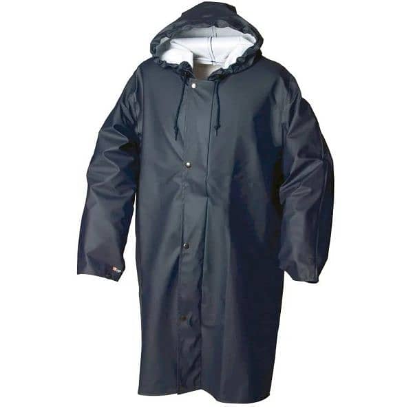 Rain suit/Rain coat/trousers+PVC rabber stafff barsattti 2 pc 1