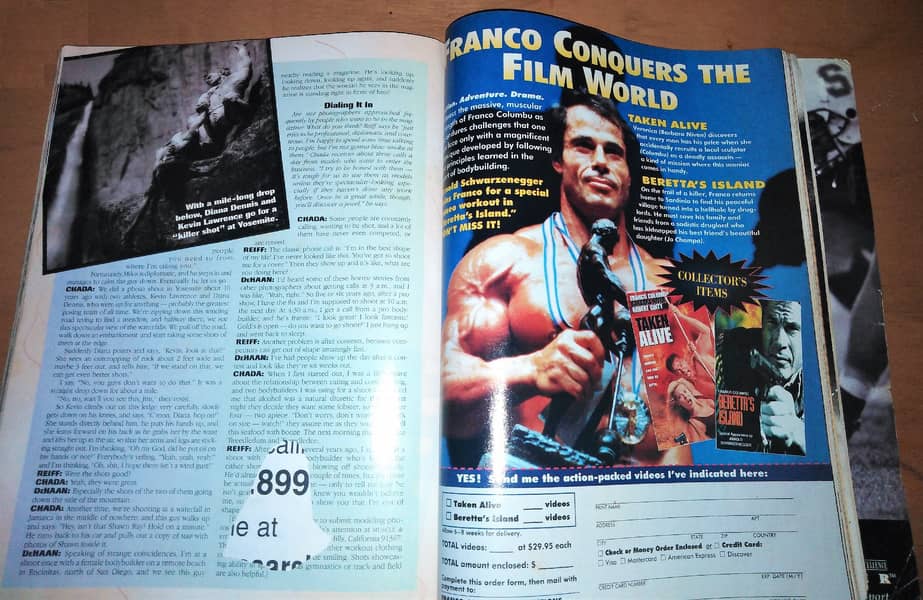 RARE 1998 Muscle and Fitness BodyBuilding Magazine 3