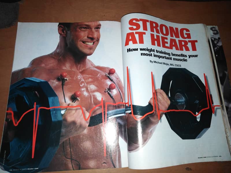 RARE 1998 Muscle and Fitness BodyBuilding Magazine 4