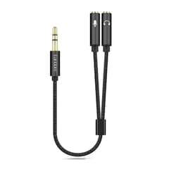 Earldom AUX 202 Mic+ Earphone Splitter