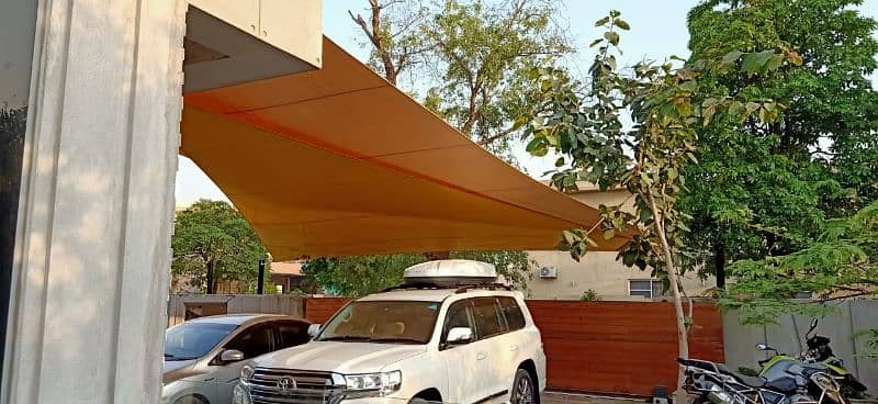 RS 500 PVC tensile fabric and shades 4