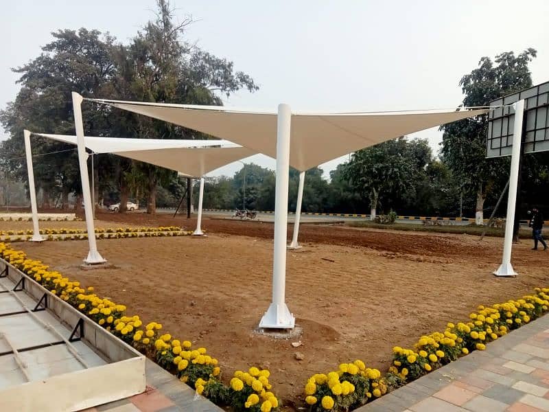 RS 500 PVC tensile fabric and shades 4