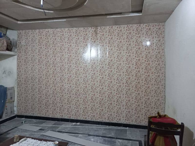 Wallpaper,roller blind,wall ceiling,glass paper,tv rack,media wall,LCD 8