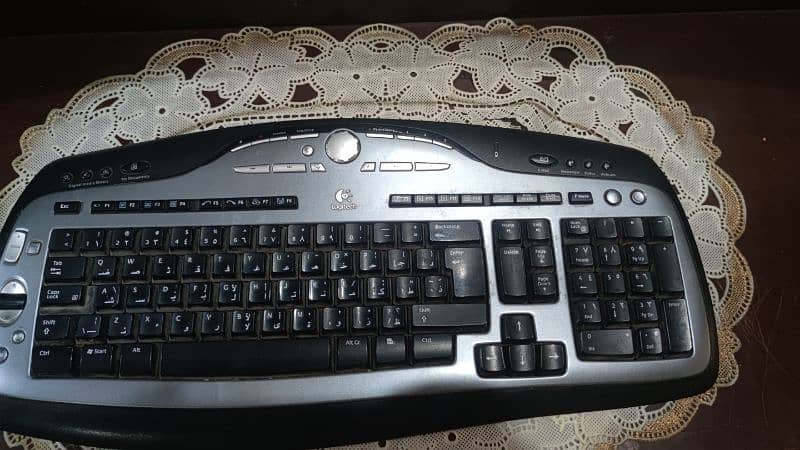 Logitech cordless keyboard 0