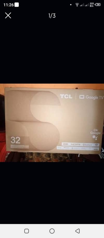 TCL android. . . . . 32 S5400 Box pack