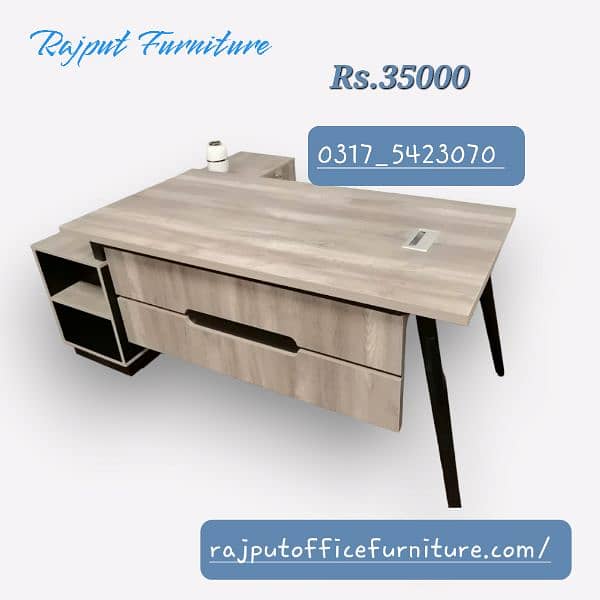 Executive Table | Office Table | Boss Table | Luxury Office Table | 5