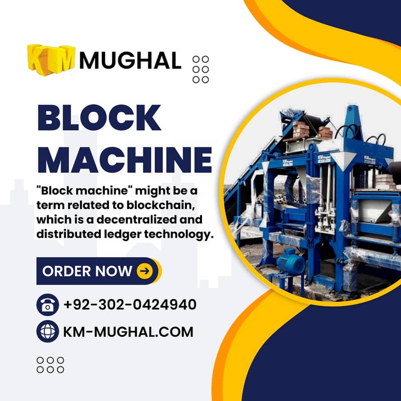 pavers blocks machinery /Concrete Block Machine/ Hollow Block Machine 4