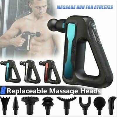 Imported Fascial Gun Deep Muscle Full Body Vibrating Massager Gun 2