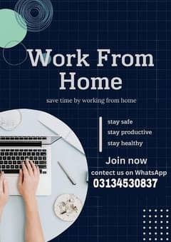Part Time Full Time 
Home Base WOrk Avalaible